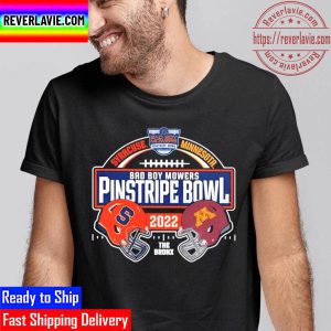 Syracuse Minnesota Bad Boy Mowers Pinstripe Bowl 2022 The Bronx Unisex T-Shirt