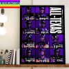 TCU Football In Dave Campbell Texas Football All Texas Team Home Decor Poster Canvas