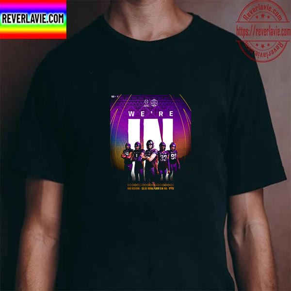 TCU Horned Frogs Are In The College Football Playoff Semi Final VRBO Fiesta Bowl Unisex T-Shirt TCU Horned Frogs Are In The College Football Playoff Semi Final VRBO Fiesta Bowl Unisex T-Shirt