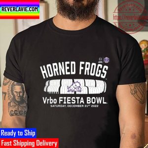 TCU Horned Frogs College Football Playoff 2022 Fiesta Bowl Gameday Stadium Unisex T-Shirt