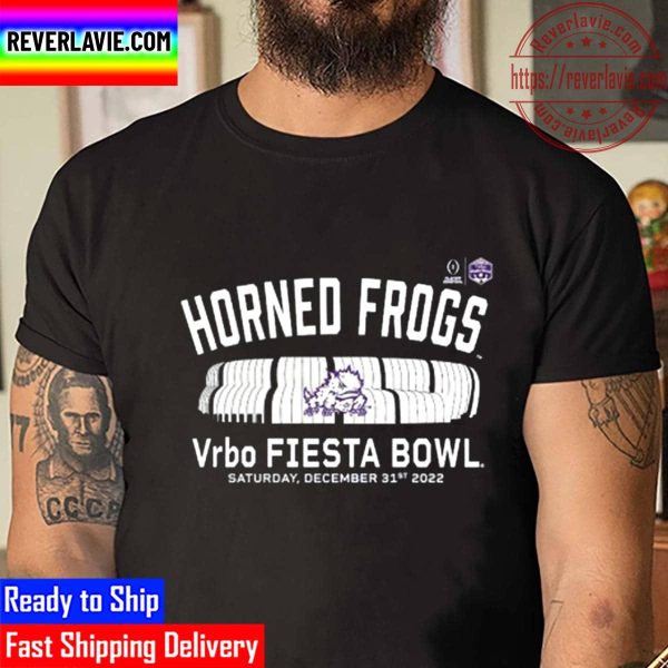TCU Horned Frogs College Football Playoff 2022 Fiesta Bowl Gameday Stadium Unisex T-Shirt