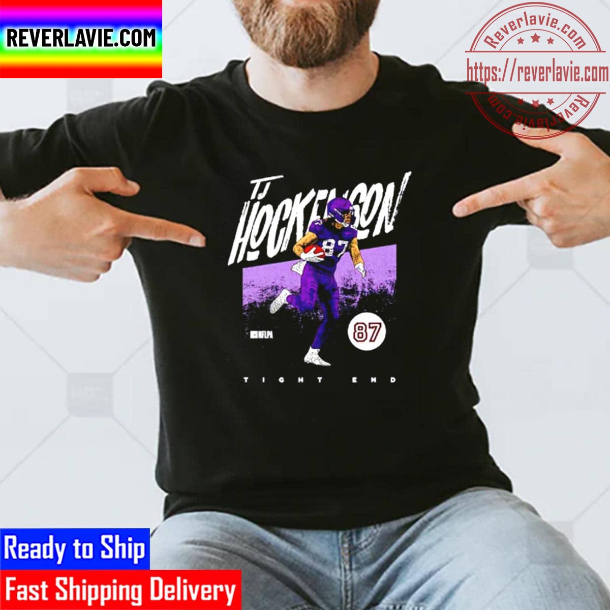 TJ Hockenson Minnesota Grunge Football Unisex T-Shirt TJ Hockenson Minnesota Grunge Football Unisex T-Shirt