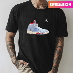 TROPHY ROOM X AIR JORDAN 5 RETRO ‘ICE BLUE’ Active T-Shirt
