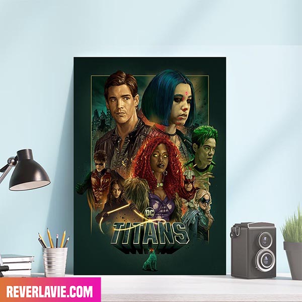 Teen Titans DC Comics Movie Home Decor Canvas-Poster Teen Titans DC Comics Movie Home Decor Canvas-Poster