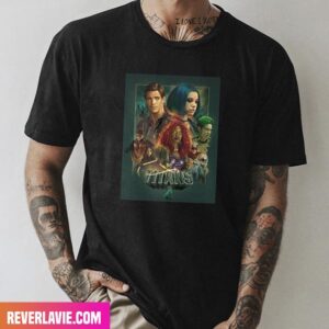 Teen Titans DC Comics Movie Poster Fashion T-Shirt