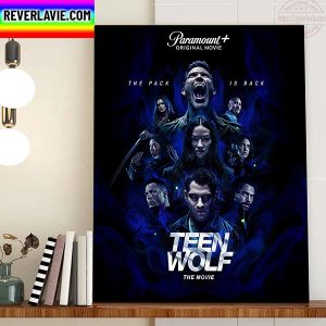 Teen Wolf The Movie Official Poster Home Decor Poster Canvas