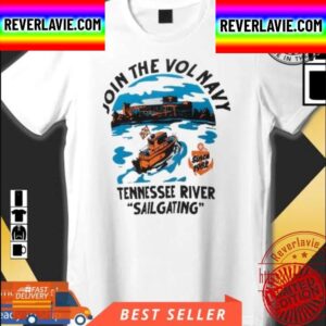 Tennessee Volunteers Join The Vol Navy Tennessee River Sailgating Unisex T-Shirt