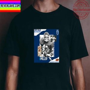 Terry Miller 2022 College Football Hall Of Fame Class Unisex T-Shirt