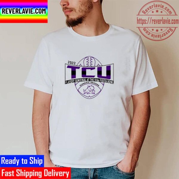 Texas Christian University Football 2022 Fiesta Bowl Playoff Bound Unisex T-Shirt
