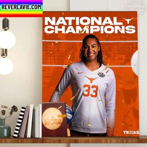 Texas Volleyball Are 2022 National Champions Home Decor Poster Canvas