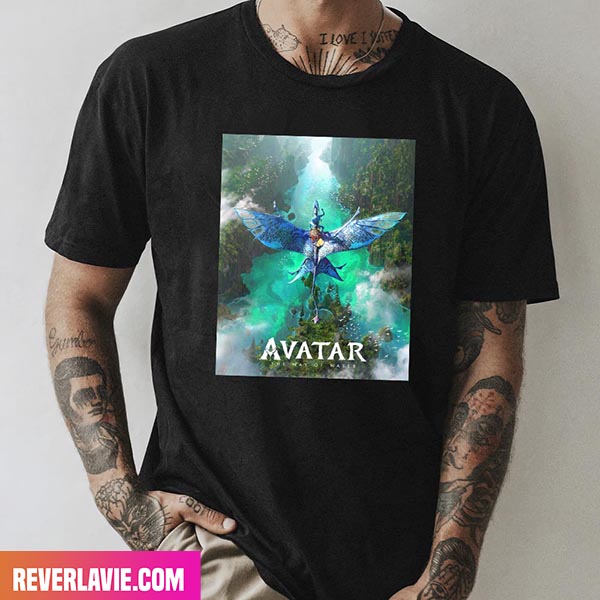 The Avatar 2 Blue Out The Way Of Water Style T-Shirt The Avatar 2 Blue Out The Way Of Water Style T-Shirt