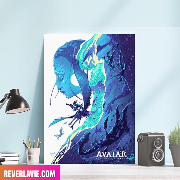 The Avatar Blue Out The Way Of Water Movie Poster Decor Poster The Avatar Blue Out The Way Of Water Movie Poster Decor Poster