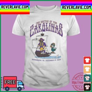 The Battle Of The Carolinas East Carolina Pirates 2022 Birmingham Bowl Champions Unisex T-Shirt