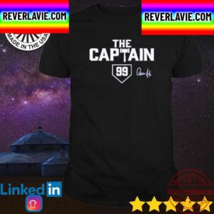 The Captain Aaron Judge 99 New York Yankees MLB Unisex T-Shirt