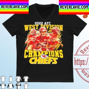 The Chiefs 2022 AFC West Division Champions Unisex T-Shirt