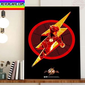 The Flash 2023 DC Comics Promo Poster Home Decor Poster Canvas
