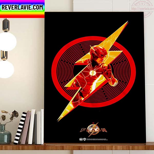The Flash 2023 DC Comics Promo Poster Home Decor Poster Canvas The Flash 2023 DC Comics Promo Poster Home Decor Poster Canvas
