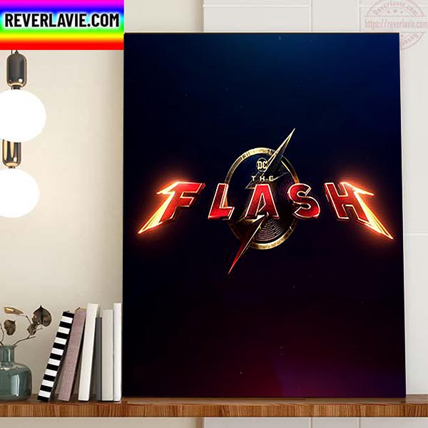 The Flash DC Comics Film New Logo Home Decor Poster Canvas The Flash DC Comics Film New Logo Home Decor Poster Canvas