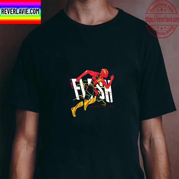 The Flash Saving The Future And Past Unisex T-Shirt The Flash Saving The Future And Past Unisex T-Shirt