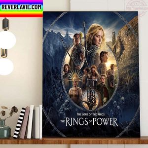The Lord Of The Ring The Rings Of Power Season Final Poster Home Decor Poster Canvas