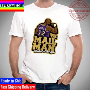 The Mailman Men Karl Malone Worked At The Gym Unisex T-Shirt