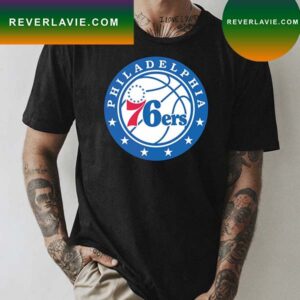 The Philadelphia 76ers Club Logo Classic T-Shirt