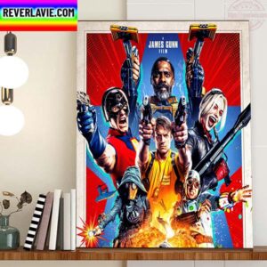 The Suicide Squad Official Poster Movie Home Decor Poster Canvas