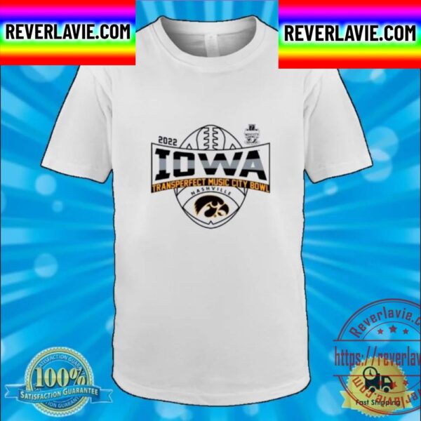 The University Of Iowa Football Music City Bowl 2022 Nashville Unisex T-Shirt
