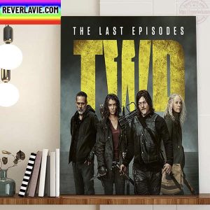 The Walking Dead The Last Episodes Home Decor Poster Canvas