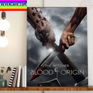 The Witcher Blood Origin Official Poster Home Decor Poster Canvas