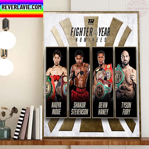 Top Rank Accolades Fighter Of The Year Nominees Home Decor Poster Canvas Top Rank Accolades Fighter Of The Year Nominees Home Decor Poster Canvas