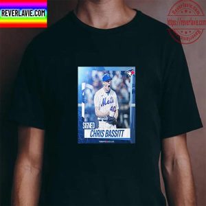 Toronto Blue Jays Signed All Star RHP Chris Bassitt Unisex T-Shirt