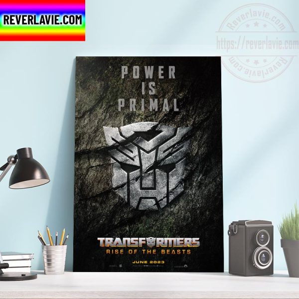 Transformers Rise Of The Beasts Official Poster Home Decor Poster Canvas