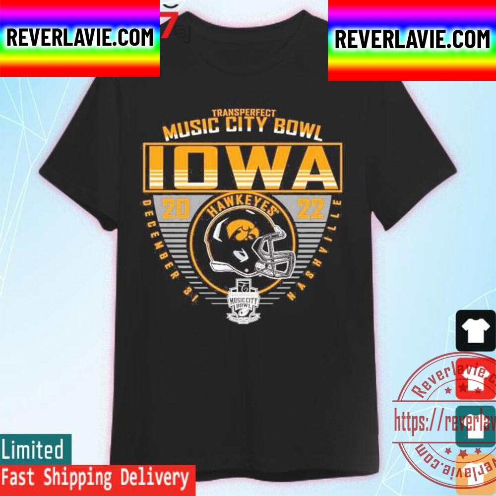 Transperfect Music City Bowl 2022 The University of Iowa Football Bound Unisex T-Shirt Transperfect Music City Bowl 2022 The University of Iowa Football Bound Unisex T-Shirt