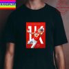 Tyreek Hill The Most Receiving Yards Miami Dolphins NFL Unisex T-Shirt