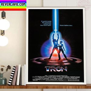 Tron Poster Movie Home Decor Poster Canvas