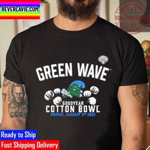 Tulane Green Wave 2023 Cotton Bowl Gameday Stadium Unisex T-Shirt