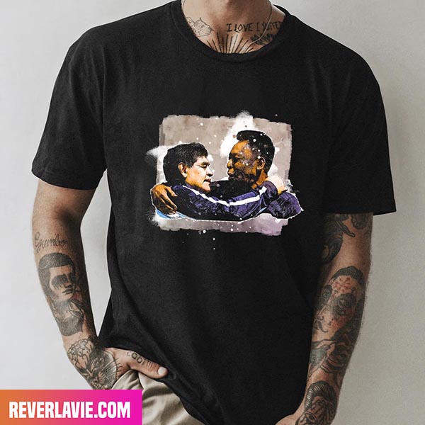 Two Legends Pele x Diego Maradona Two GOAT Premium T-Shirt Two Legends Pele x Diego Maradona Two GOAT Premium T-Shirt