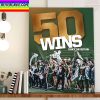 UAB Football 50 Wins Since The Returning Home Decor Poster Canvas