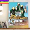 UAB Football Are 2022 Bahamas Bowl Champions Home Decor Poster Canvas