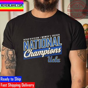 UCLA Bruins 2022 NCAA Womens Soccer National Champions Unisex T-Shirt