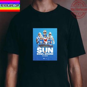 UCLA Bruins Vs Pitt Panthers In Tony The Tiger Sun Bowl Unisex T-Shirt