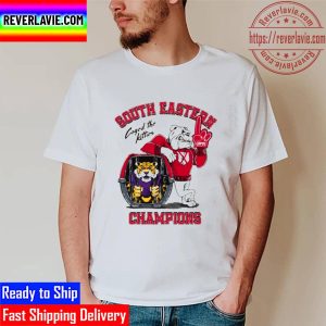 UGA Dawgs Vs LSU Tigers South Eastern Champions 2022 Unisex T-Shirt