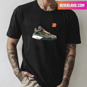 UNDEFEATED X AIR JORDAN 4 RETRO Active T-Shirt