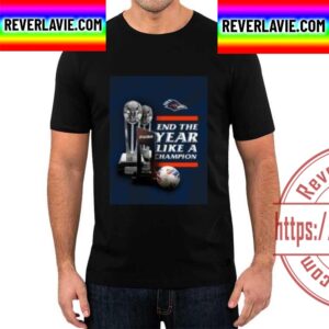 USA End The Year Like A Champion Unisex T-Shirt