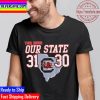 USC Gamecocks 2022 Palmetto Bowl Champions Your House Our State Unisex T-Shirt