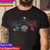 Utah Utes Arch Over Black 2022 Unisex T-Shirt