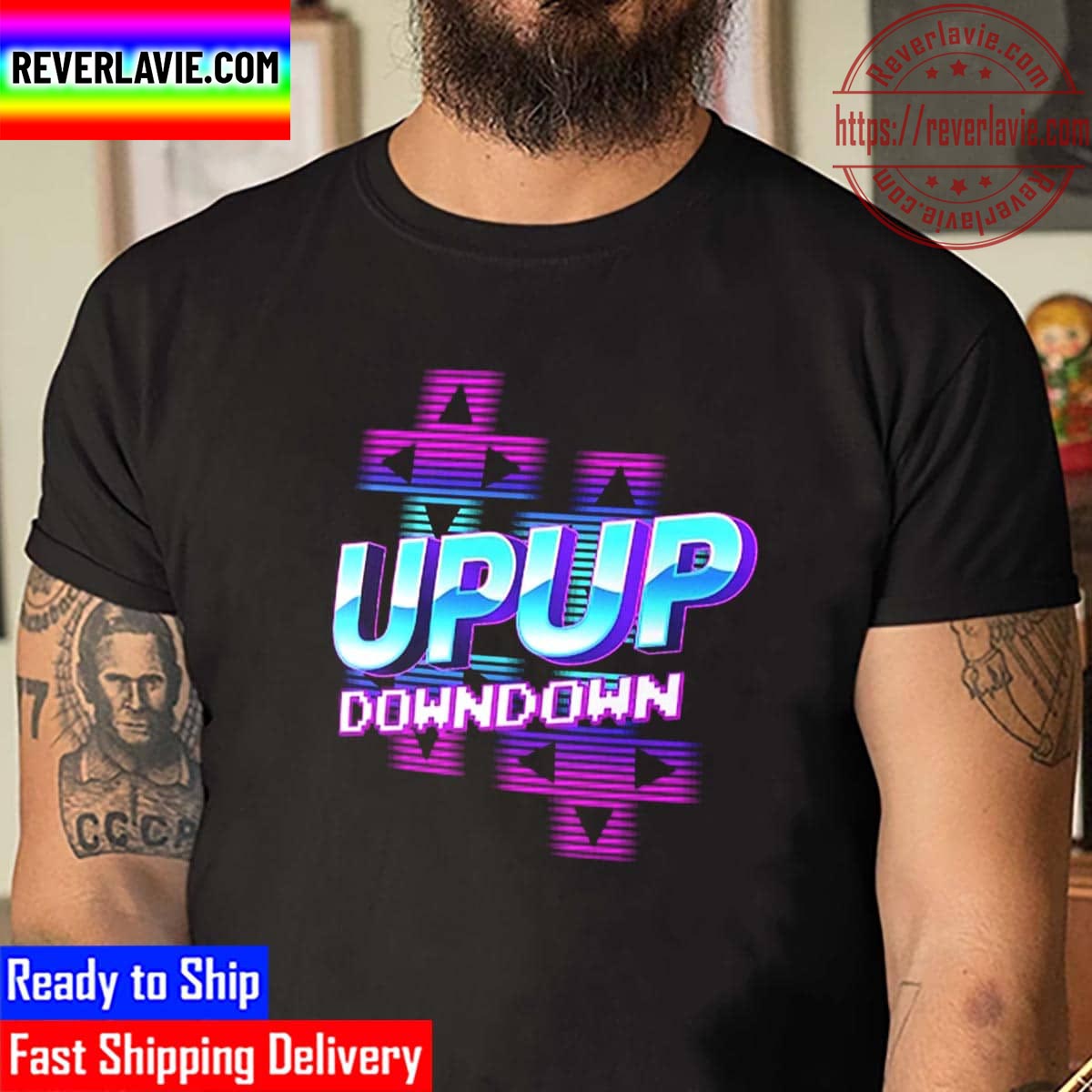UpUpDownDown Logo Unisex T-Shirt UpUpDownDown Logo Unisex T-Shirt