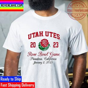 Utah Utes 2023 Rose Bowl Game Frosted Glass Bulb Unisex T-Shirt