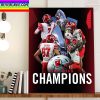 Utah Football Vs USC Football PAC 12 Championship Home Decor Poster Canvas